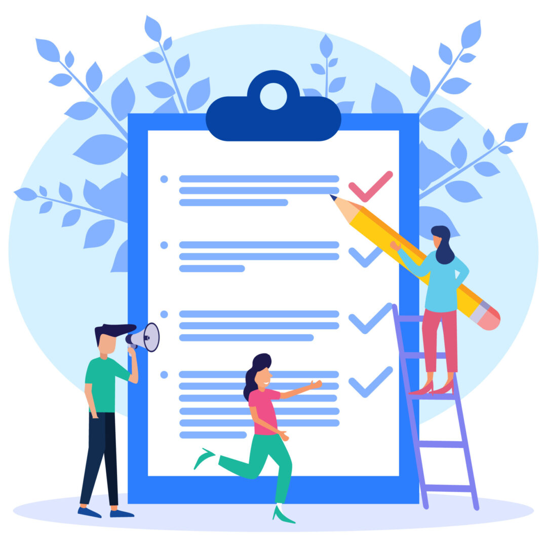 illustration-graphic-cartoon-character-of-checklist-vector
